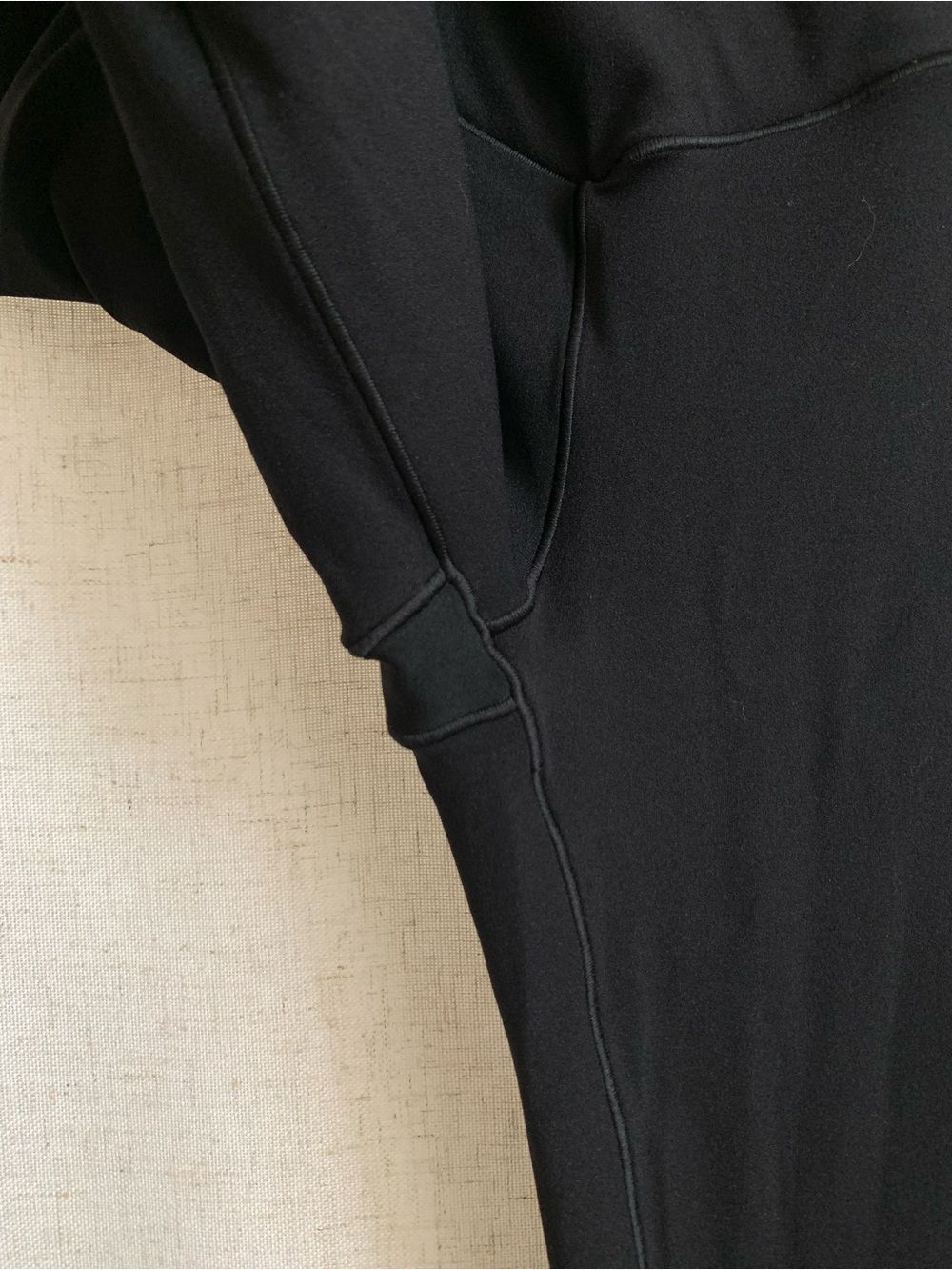 Offline Aerie Real Me Hi Rise Black Flare Yoga Leggings Crossover Waistband Med - Picture 4 of 8